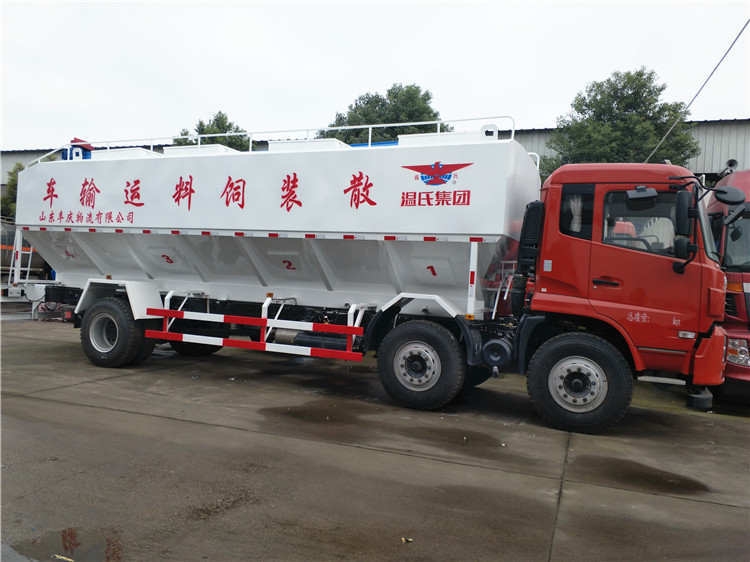 雙鴨山市東風天龍20噸散裝飼料車4S店 專業(yè)汽車經(jīng)銷商服務(wù)農(nóng)業(yè)運輸